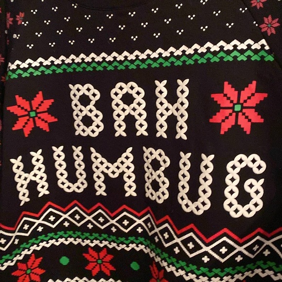 Bah Humbug Sweatshirt Size XXL - Picture 2 of 6
